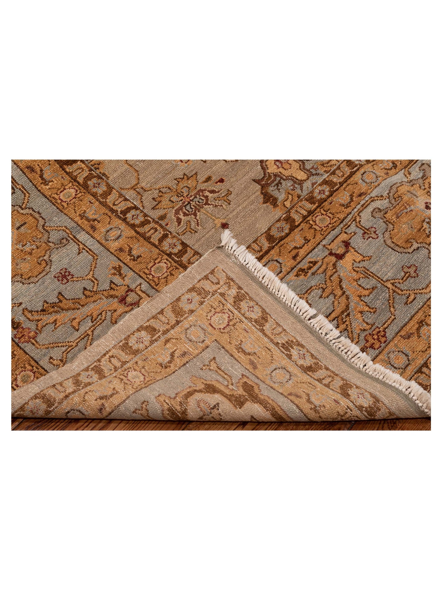 Karya Semele Silver Blue 9.1x11.2 Hand Knotted Rug