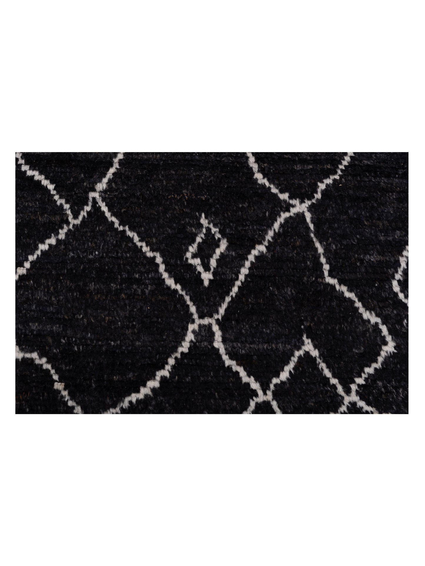 Berber Aspendos Black Ivory 8.4x10.3 Hand Knotted Rug