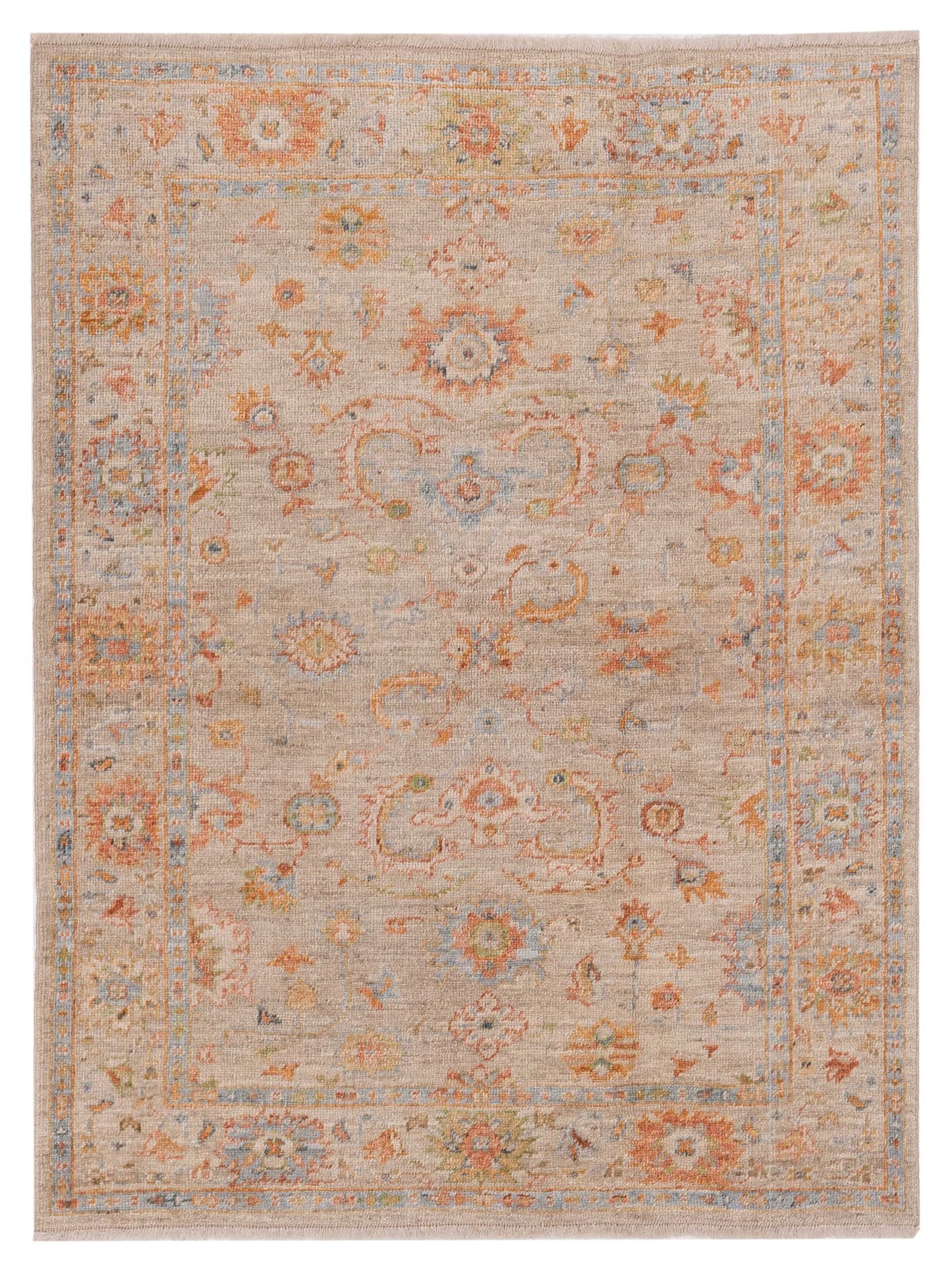 Anadol Angora Oushak  Silver Silver Traditional