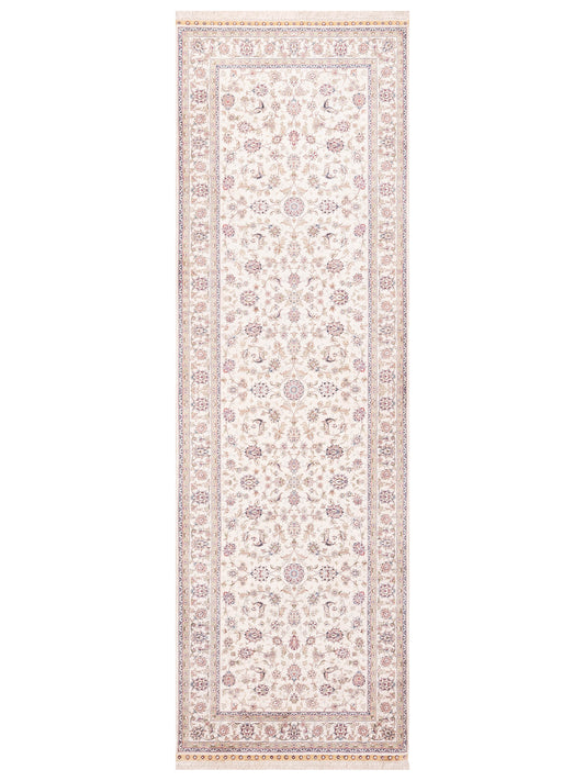 Pasha Pure Silk  Ivory Ivory Traditional
