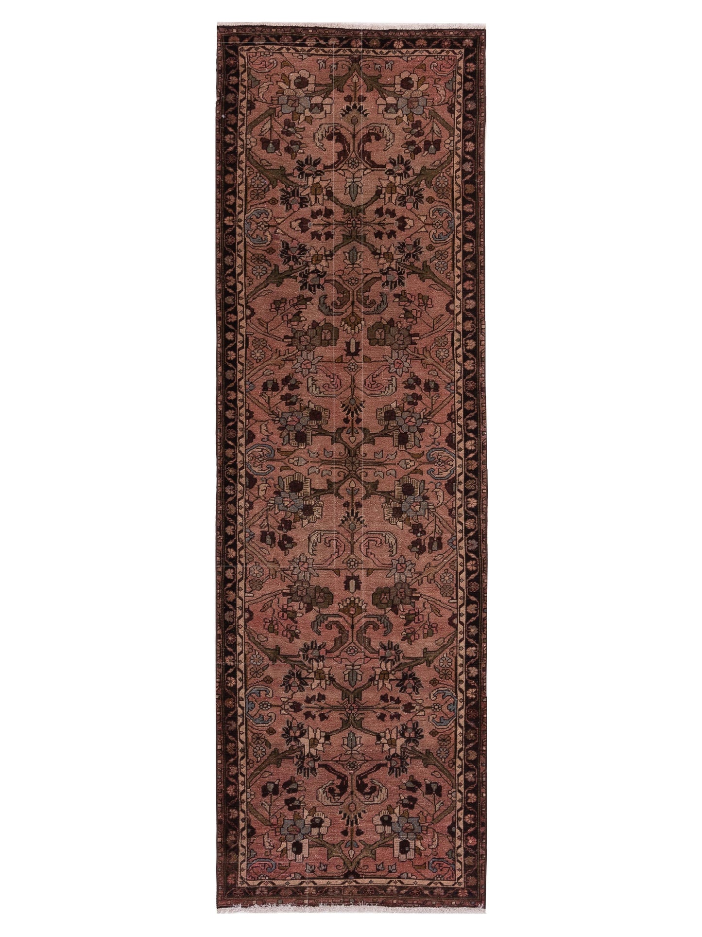 Pasha Persian  Pink Brown Traditional