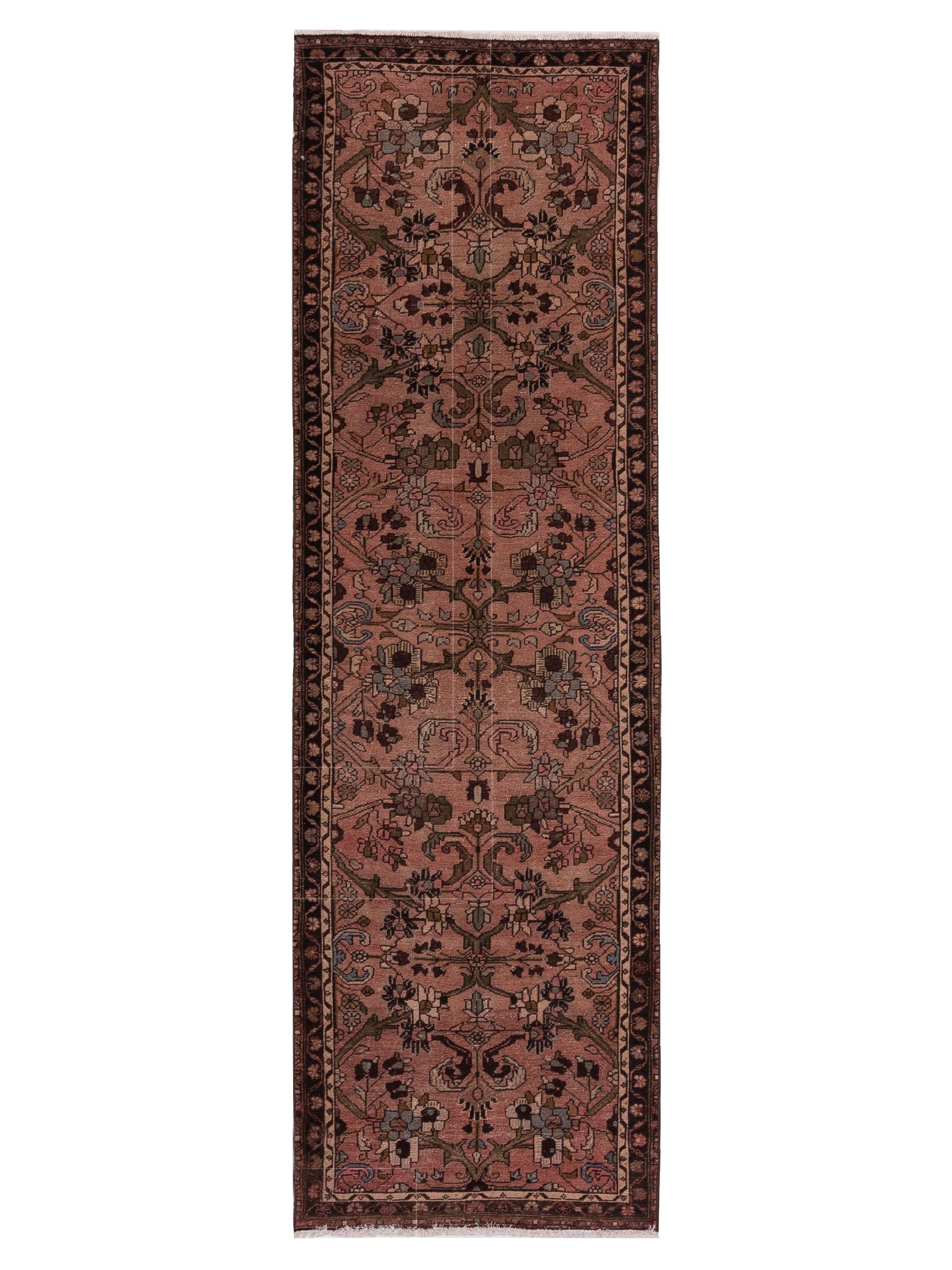 Pasha Persian  Pink Brown Traditional