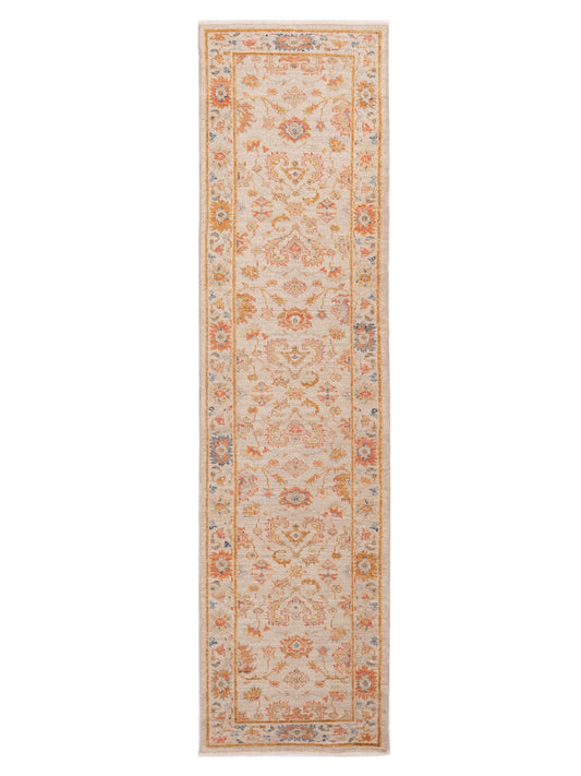 Anadol Angora Oushak  Ivory Ivory Traditional