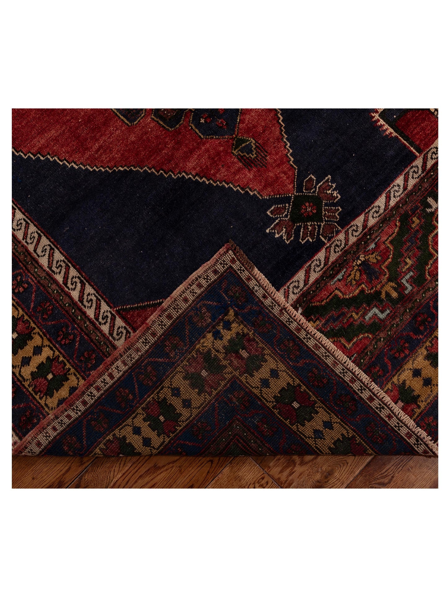 Old Anatolian 154137 Red Brown 5.6x10.1 Hand Knotted Rug