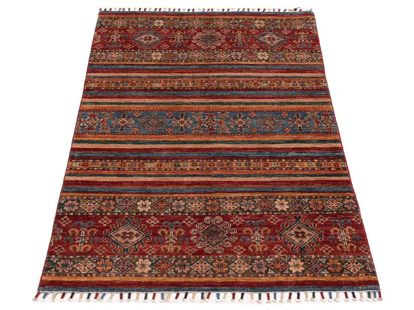 Khorjin 148783 Multi Multi 3.5x5.3 Hand Knotted Rug