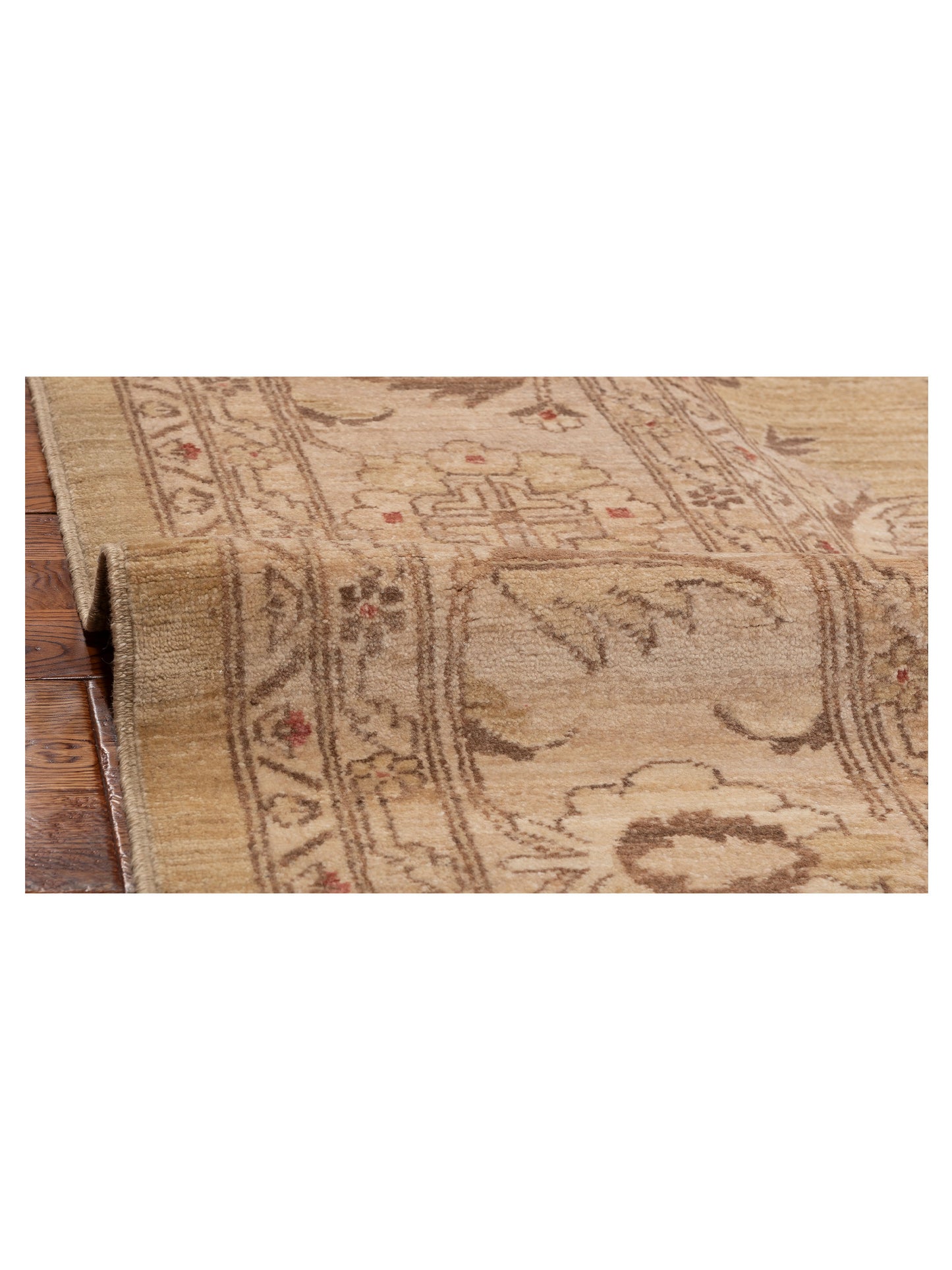 Sultan 82003 Gold Beige 10.1x13.10 Hand Knotted Rug