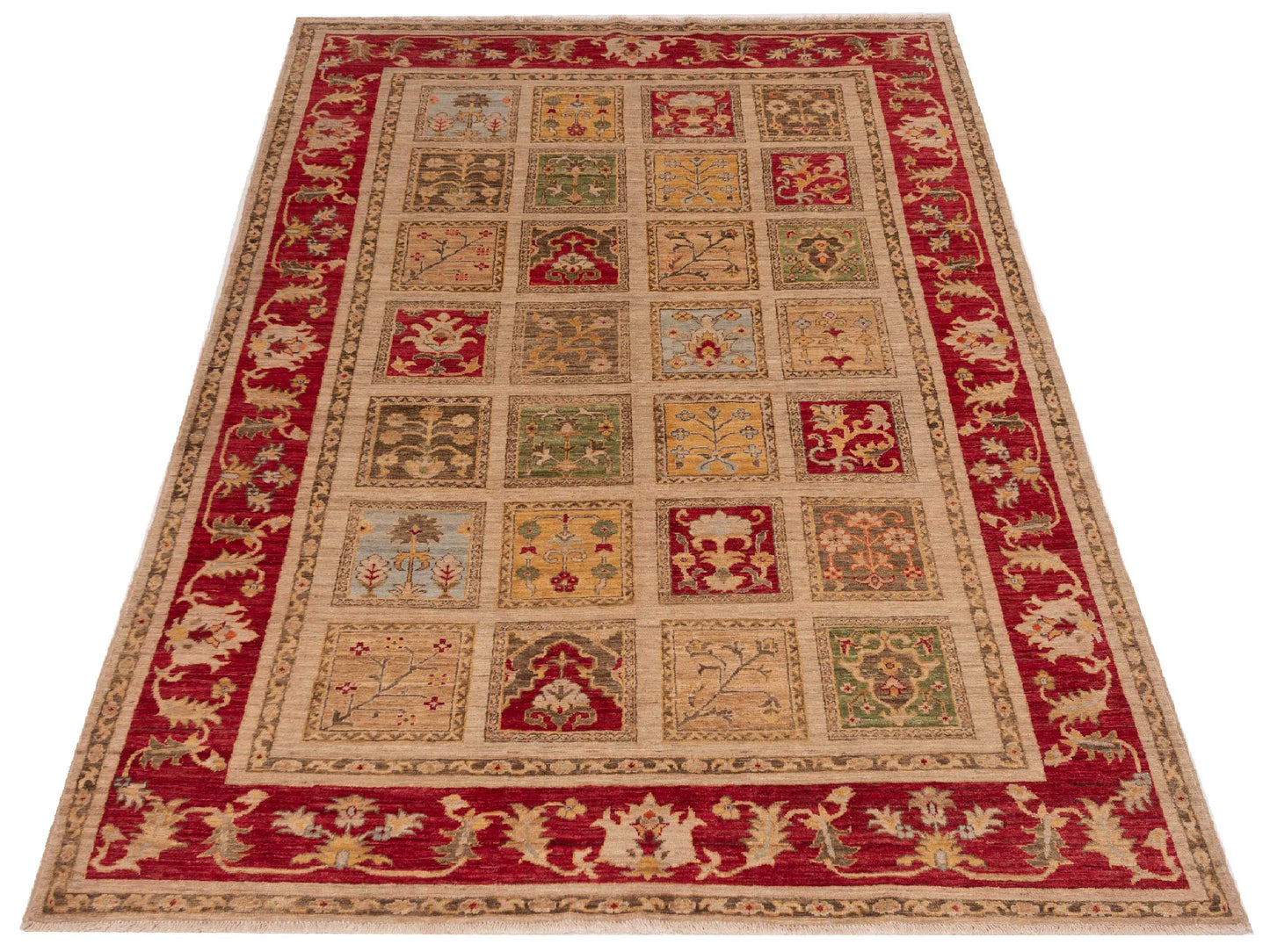 Sultan 128680 Multi 6.3x9.7 Hand Knotted Rug