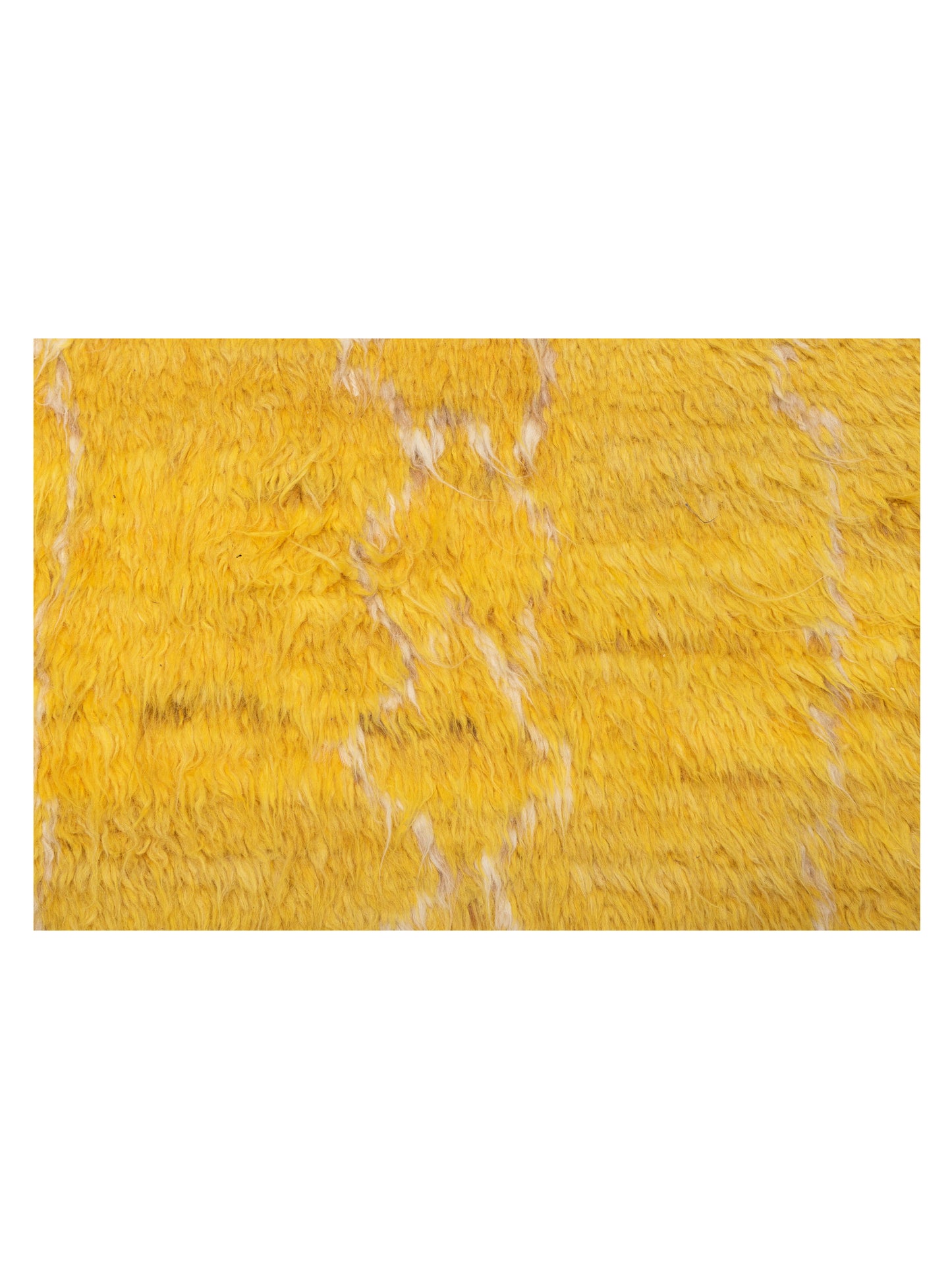 Berber Kaunas Yellow Naturel 9.3x12.5 Hand Knotted Rug