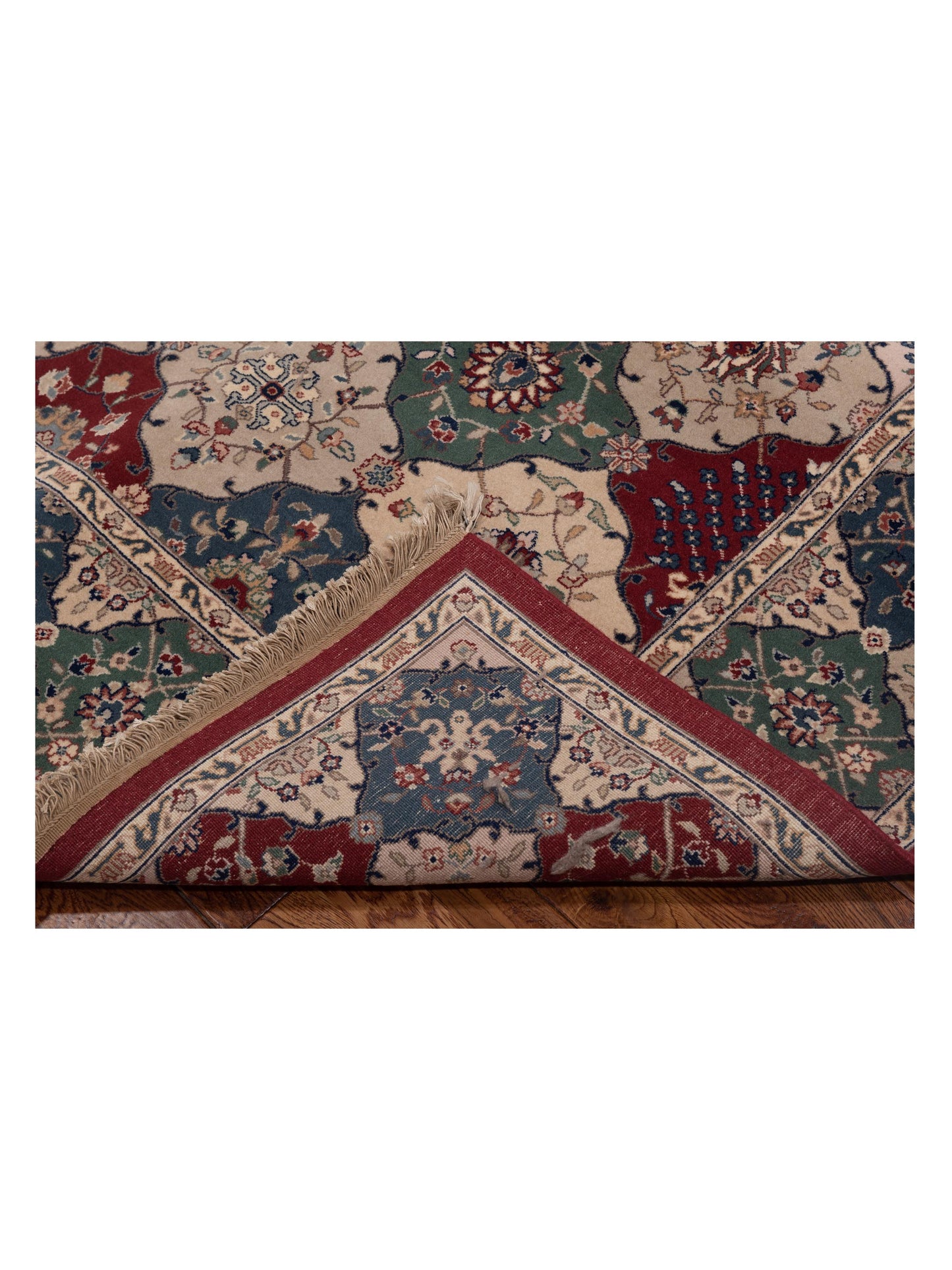 Magnolia 121196 Multi Multi 6x9 Hand Knotted Rug