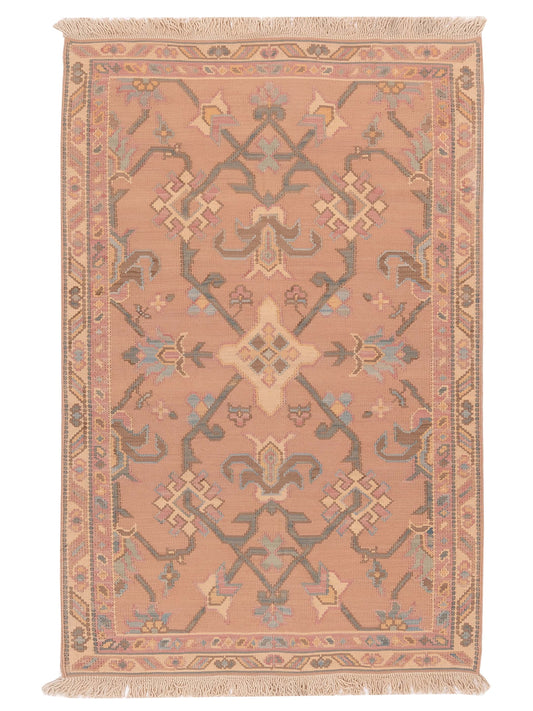 Pasha Transilvanian Kilim  Brown  Traditional