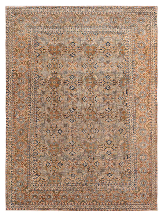 Pasha Antique Heirloom  Silver Brown Traditional
