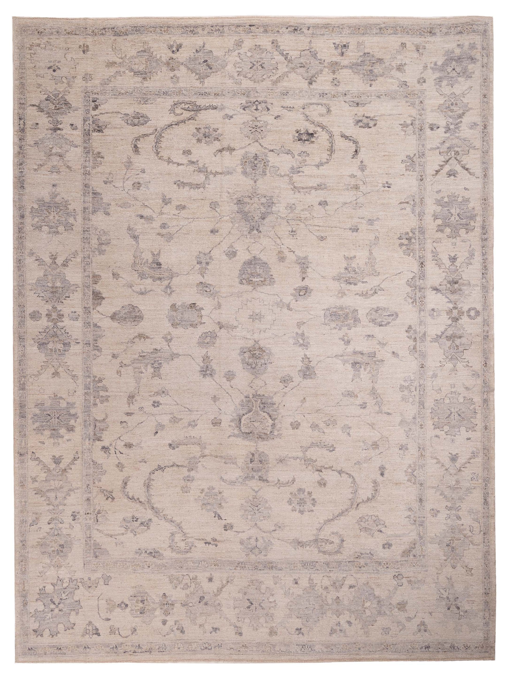 Anadol Angora Oushak  Ivory Ivory Traditional