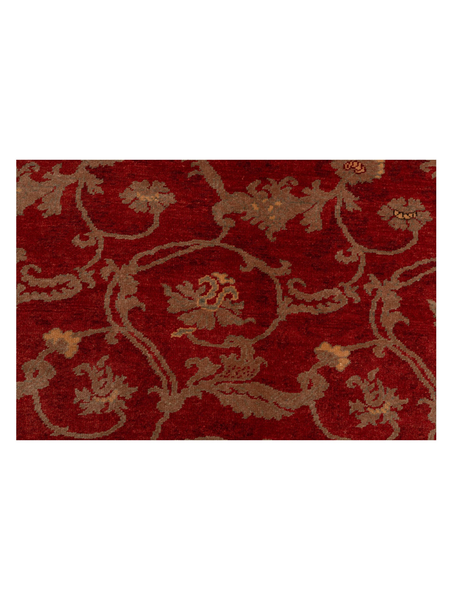Antique Loom 147427 Red Brown 6.8x9.7 Hand Knotted Rug
