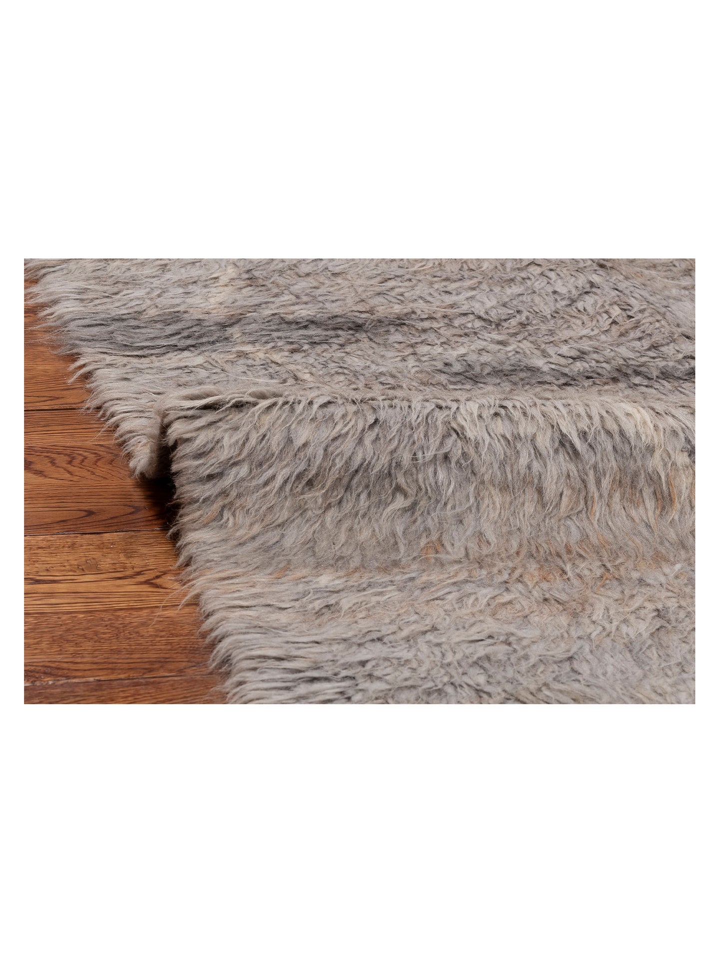 Berber Efes Silver Ivory 10.5x14.4 Hand Knotted Rug