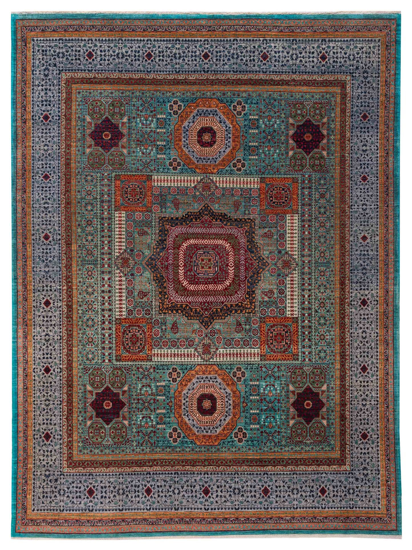 Nomad Super Mamluk  Blue Gray Traditional