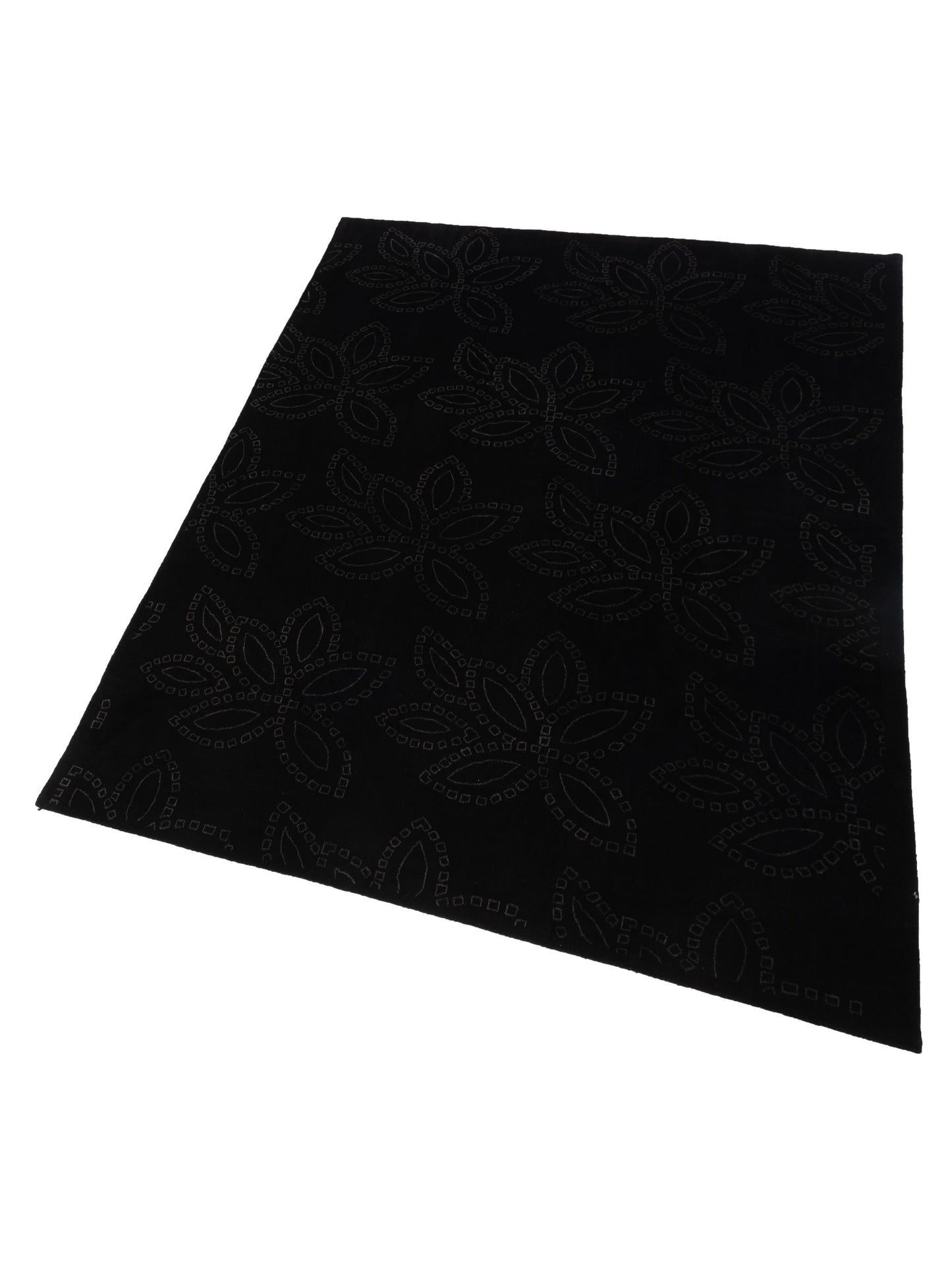 Himalayan 109800 Black 9x12 Hand Knotted Rug