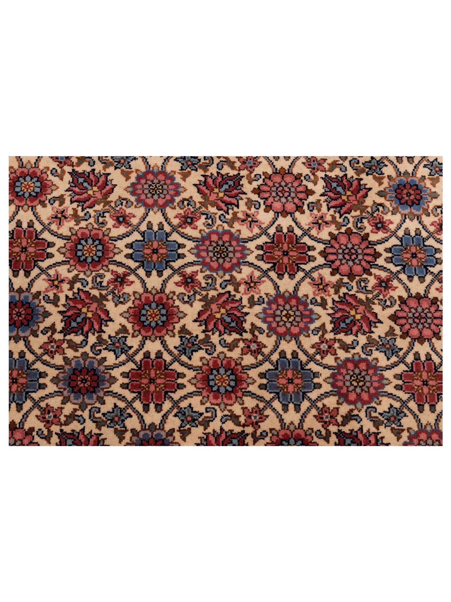 Crown 147786 Ivory Navy 6.7x10.1 Hand Knotted Rug