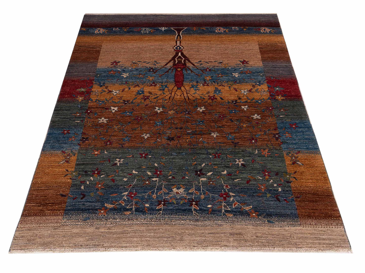 Khorjin 154786 Multi Multi 5x6.10 Hand Knotted Rug