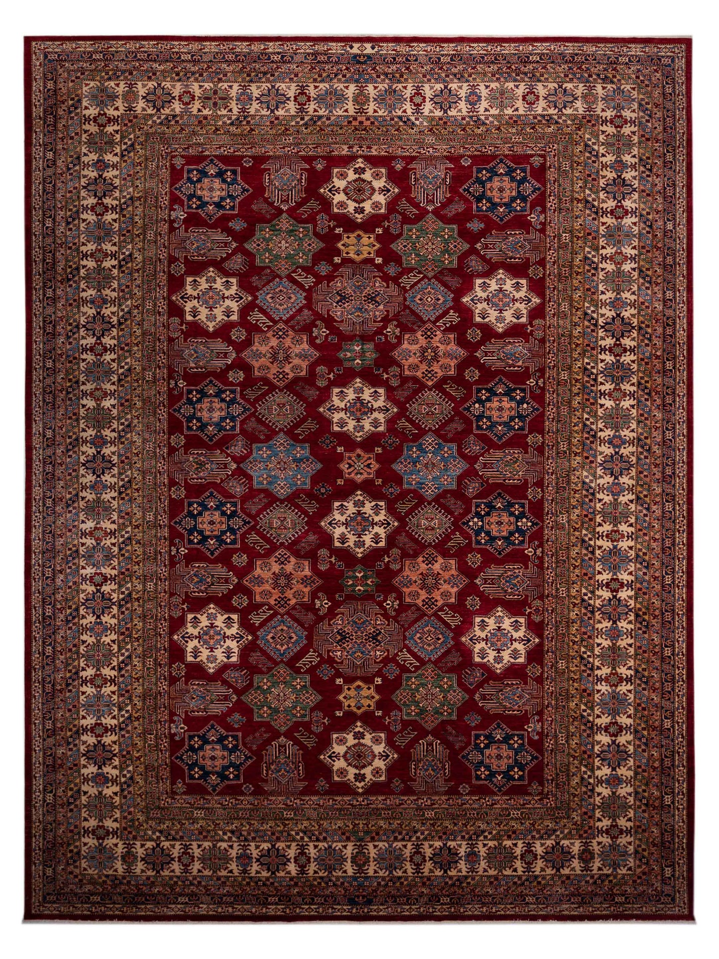 Nomad Super Kazak  Red Ivory Tribal