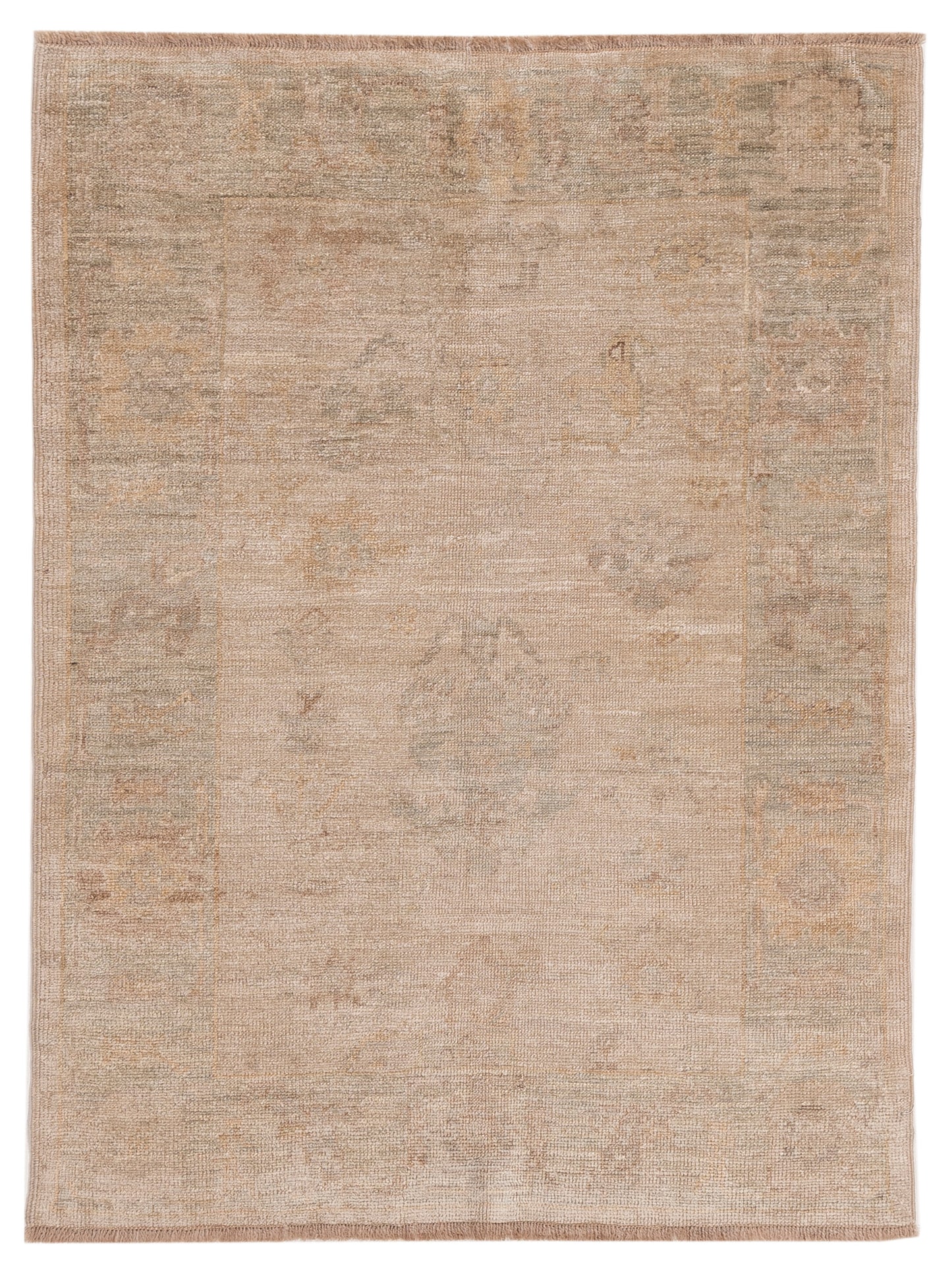 Anadol Angora Oushak  Beige Gray Traditional