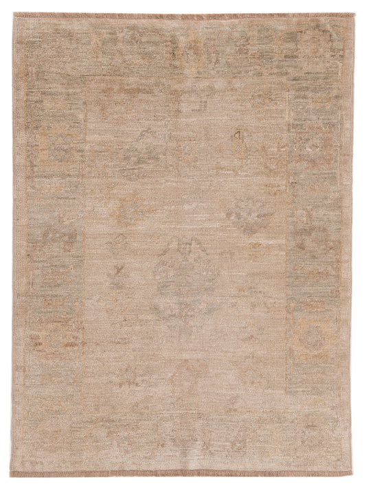 Anadol Angora Oushak  Beige Gray Traditional