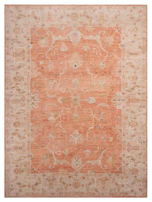 Anadol Angora Oushak  Pink Ivory Traditional
