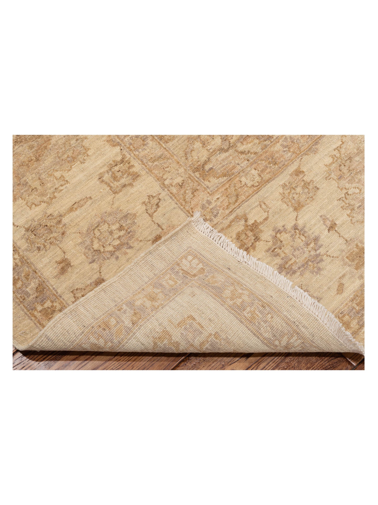 Laila 108815 Silver Ivory 8.1x9.7 Hand Knotted Rug