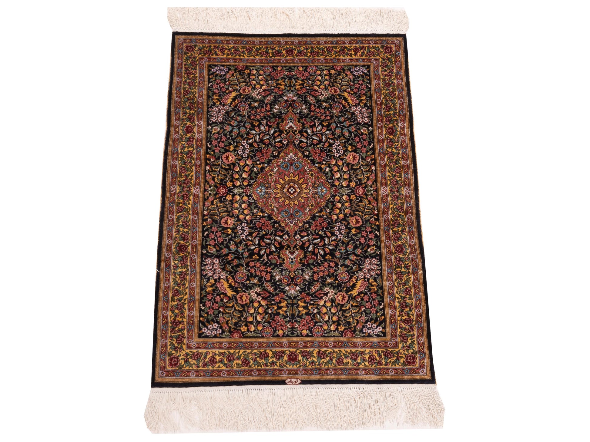 Pasha Pure Silk  Black Gold Traditional