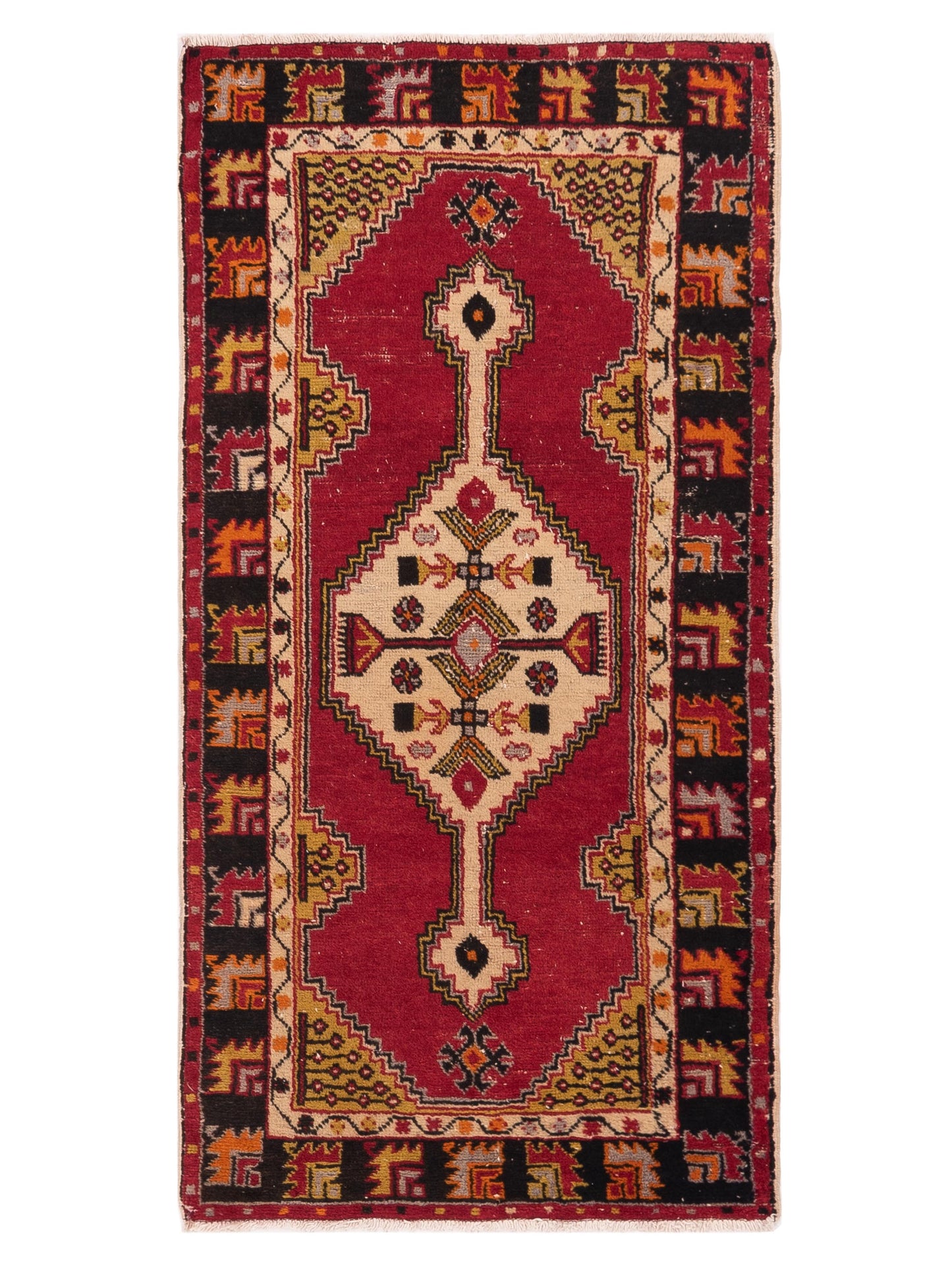 Pasha Old Anatolian  Red Black Traditional