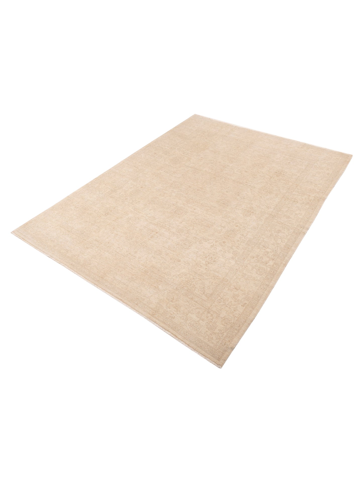 Laila 108802 Cream Cream 9x12.1 Hand Knotted Rug