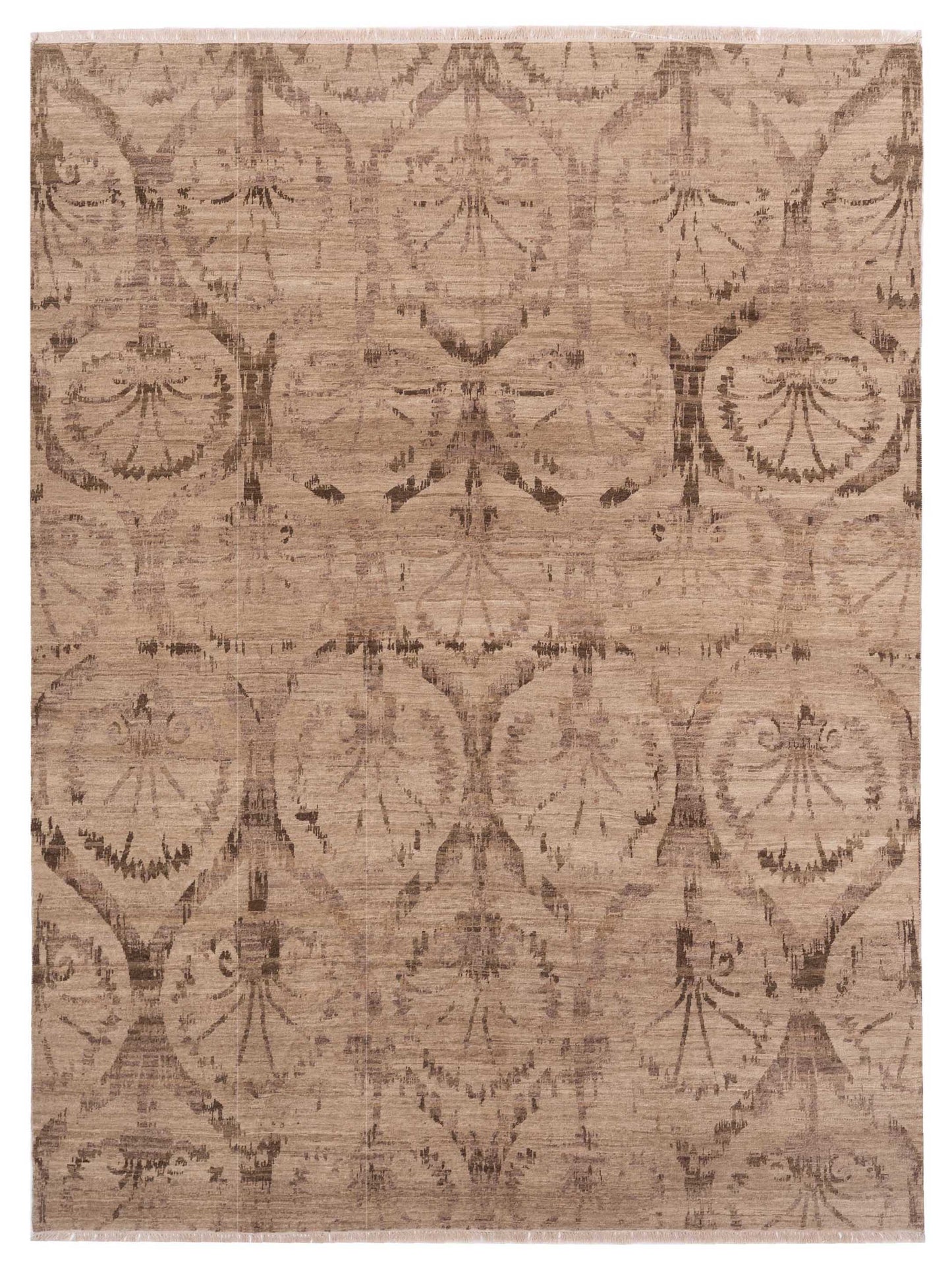 Siena Tibetino  Beige Brown Contemporary 