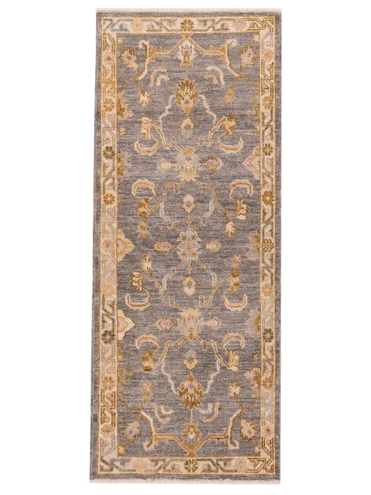 Anadol Angora Oushak  Gray Ivory Traditional