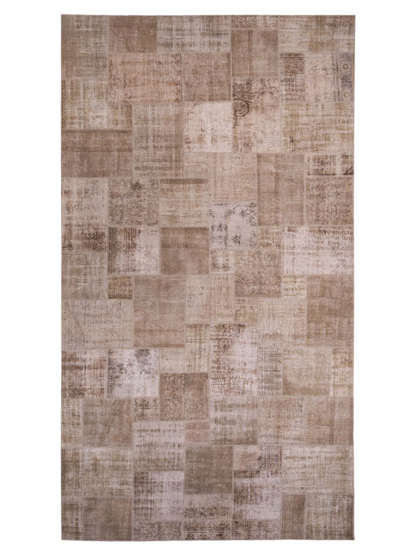 Pasha Turkish Vestige Patchwork  Light Brown  Contemporary