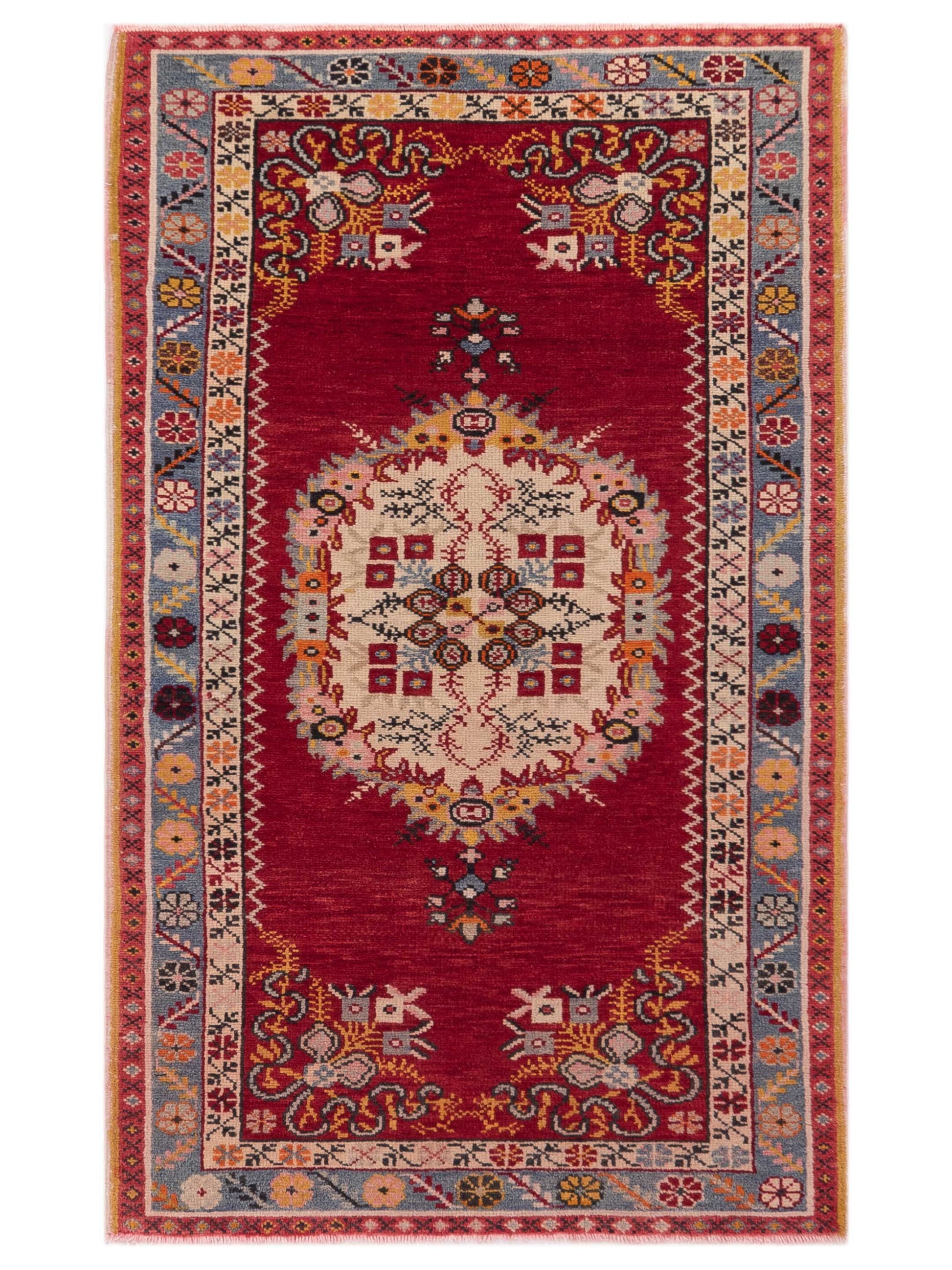 Pasha Old Anatolian  Red Blue Traditional
