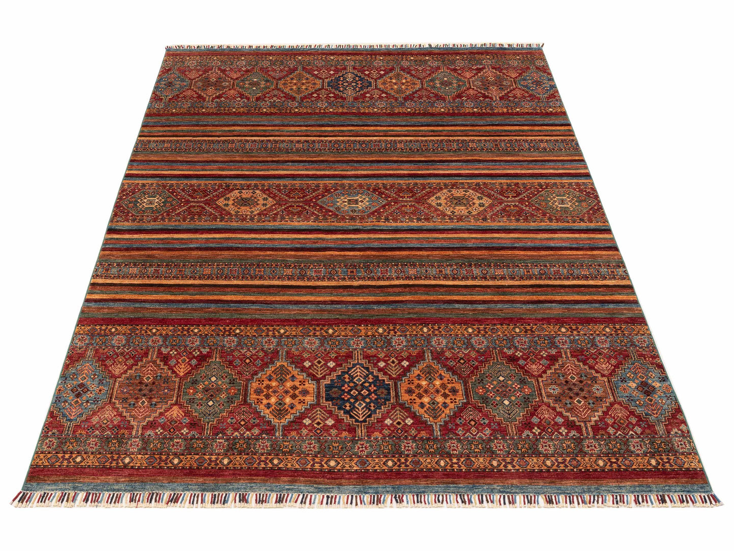 Khorjin 151950 Multi Multi 8.2x10.5 Hand Knotted Rug