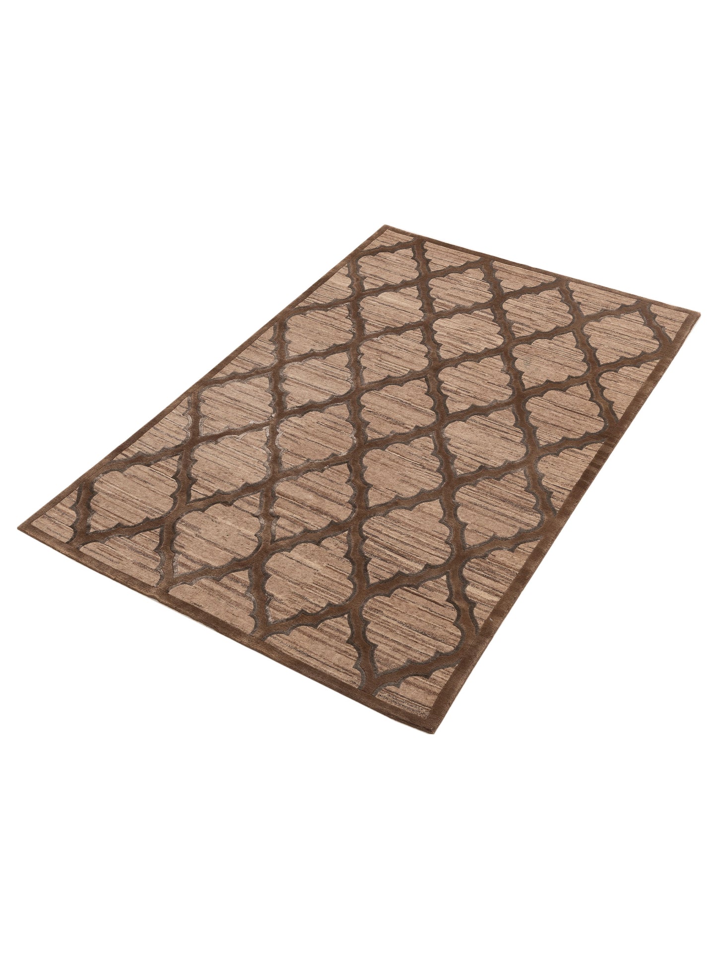 Tibetino 999971 Beige 5x8 Hand Knotted Rug