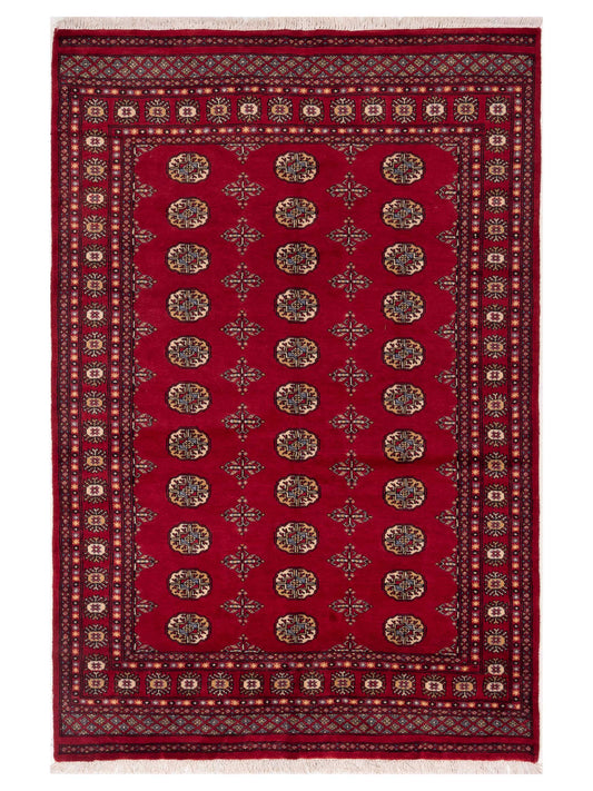 Nomad Bokhara  Red Red Traditional