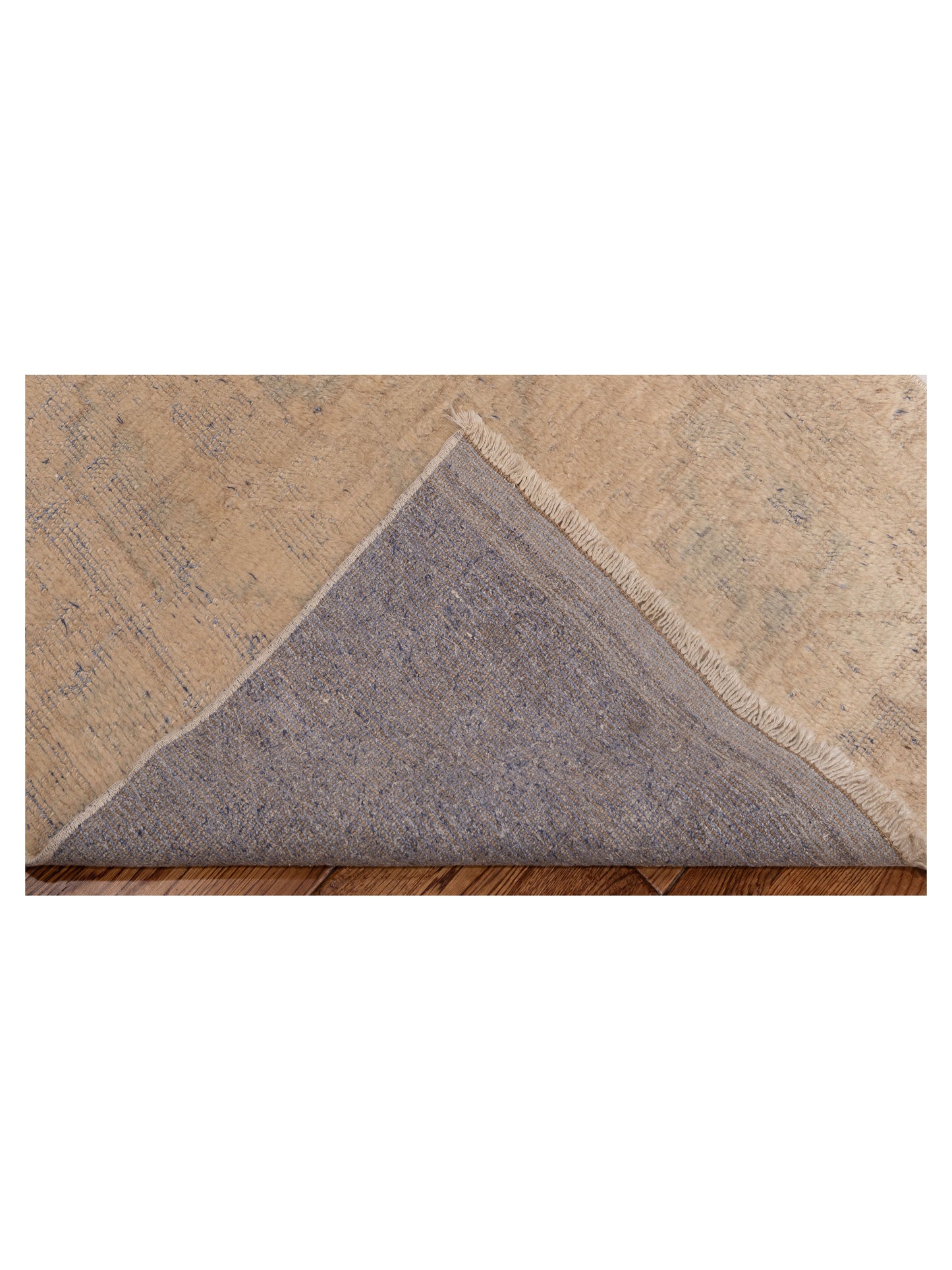 Vintage 142830 Beige 2.9x9.11 Hand Knotted Rug