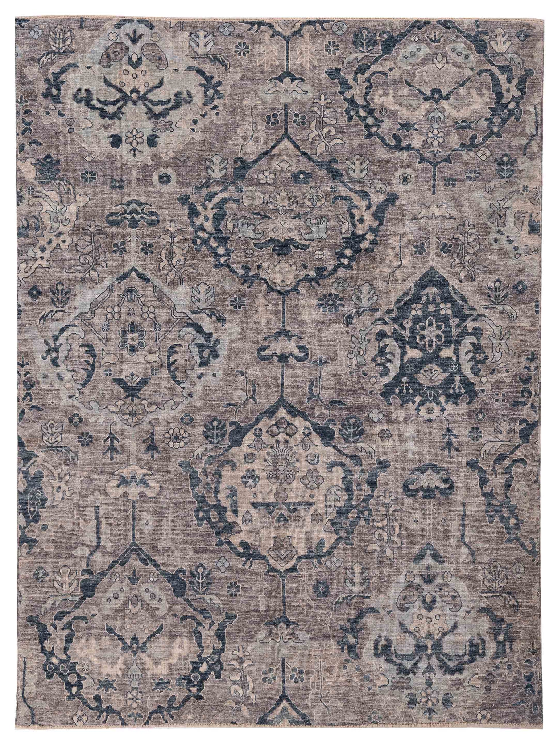 Anadol Angora Oushak  Blue Gray Traditional