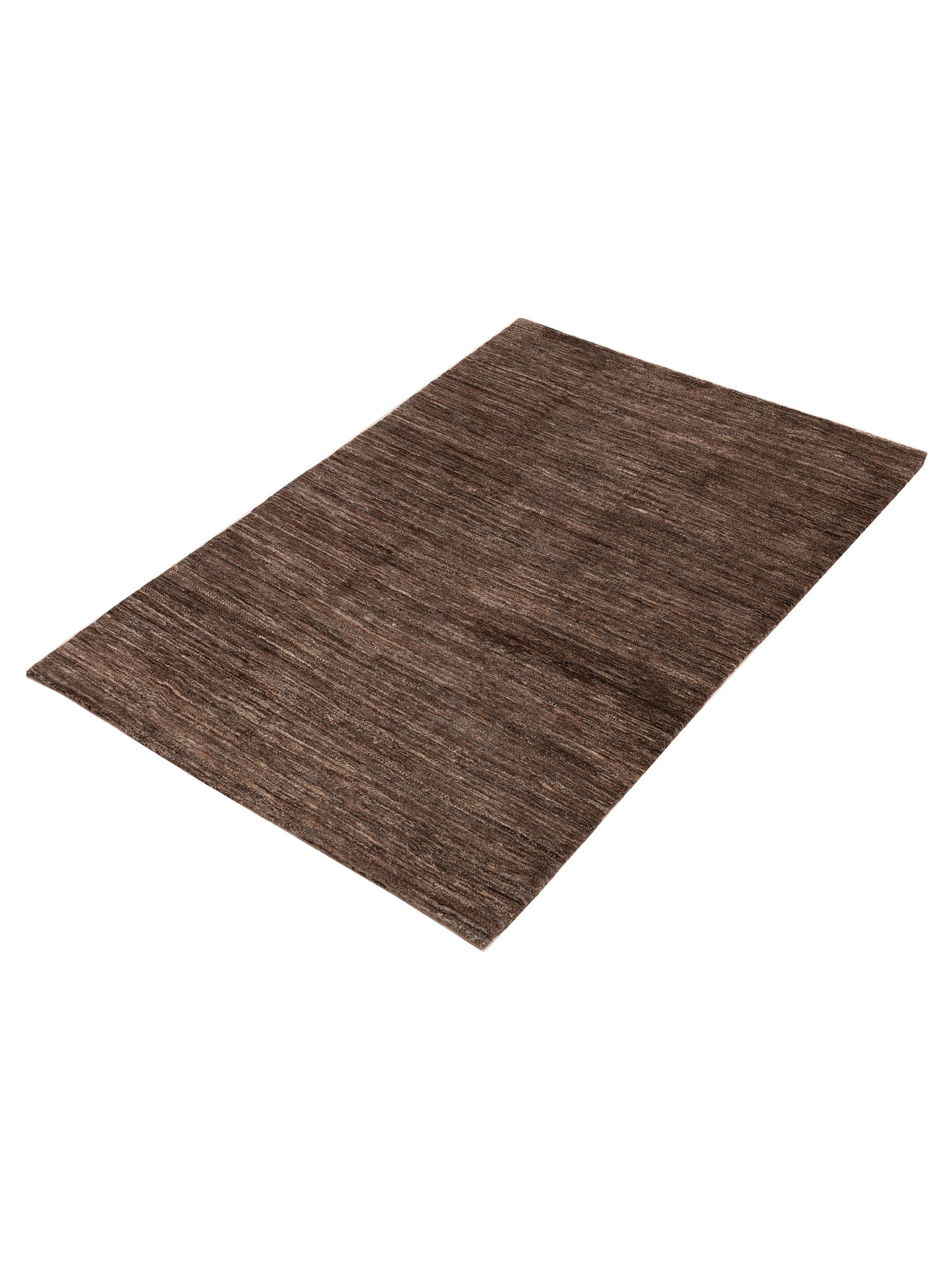 Tibetino 154021 Brown Brown 4.6x6.8 Hand Knotted Rug
