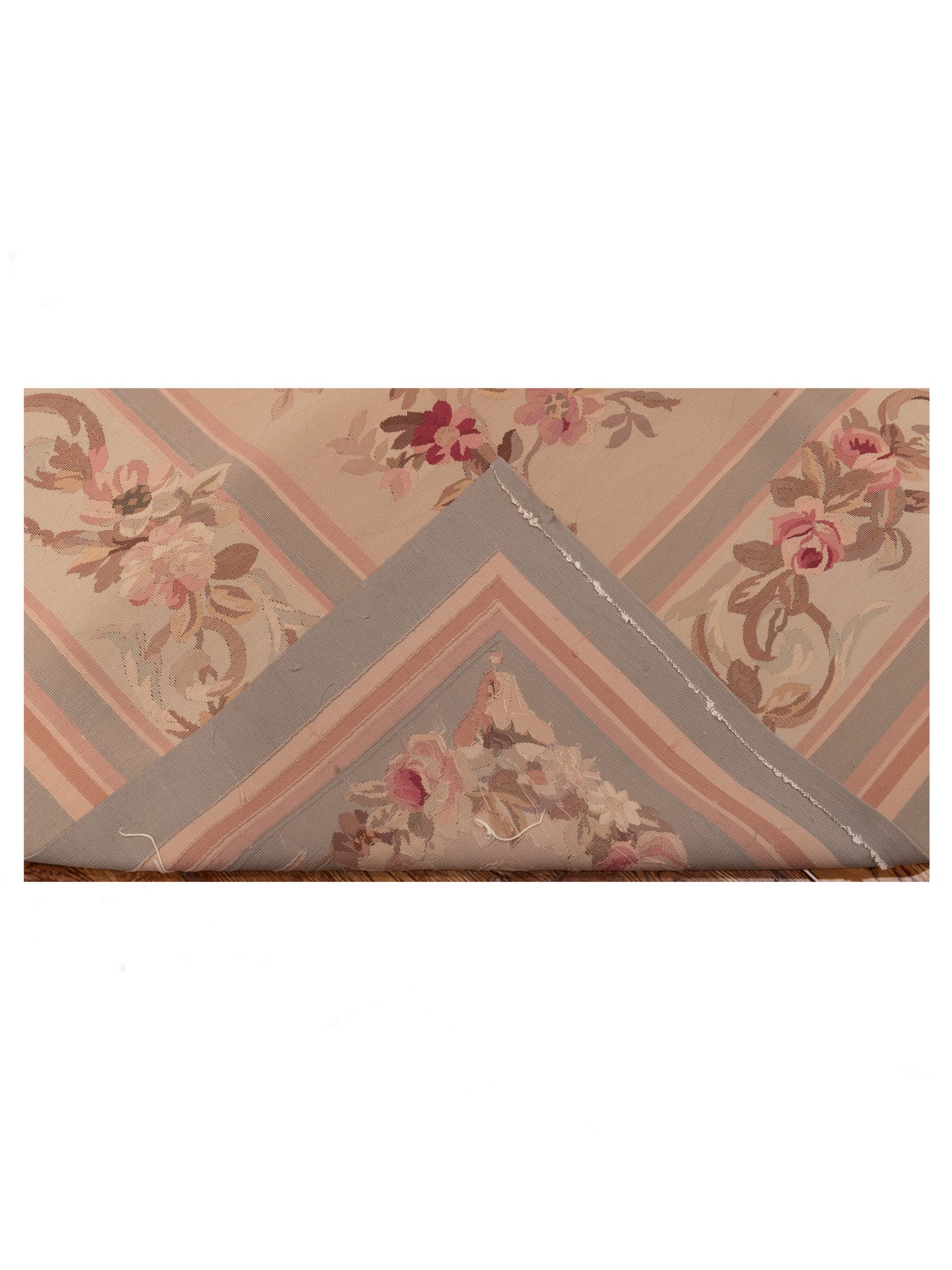 Abusson 77780 Cream Silver 7.10x10.8 Hand Knotted Rug