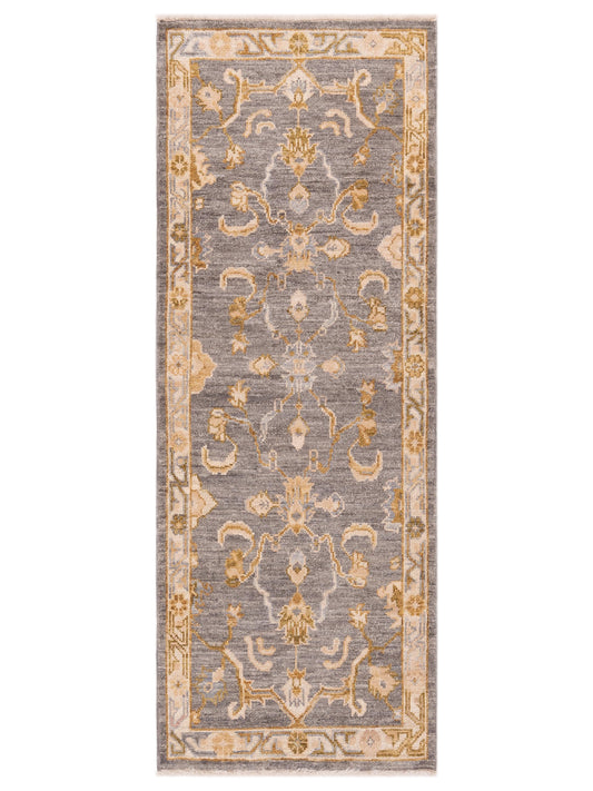 Anadol Angora Oushak  Gray Ivory Traditional