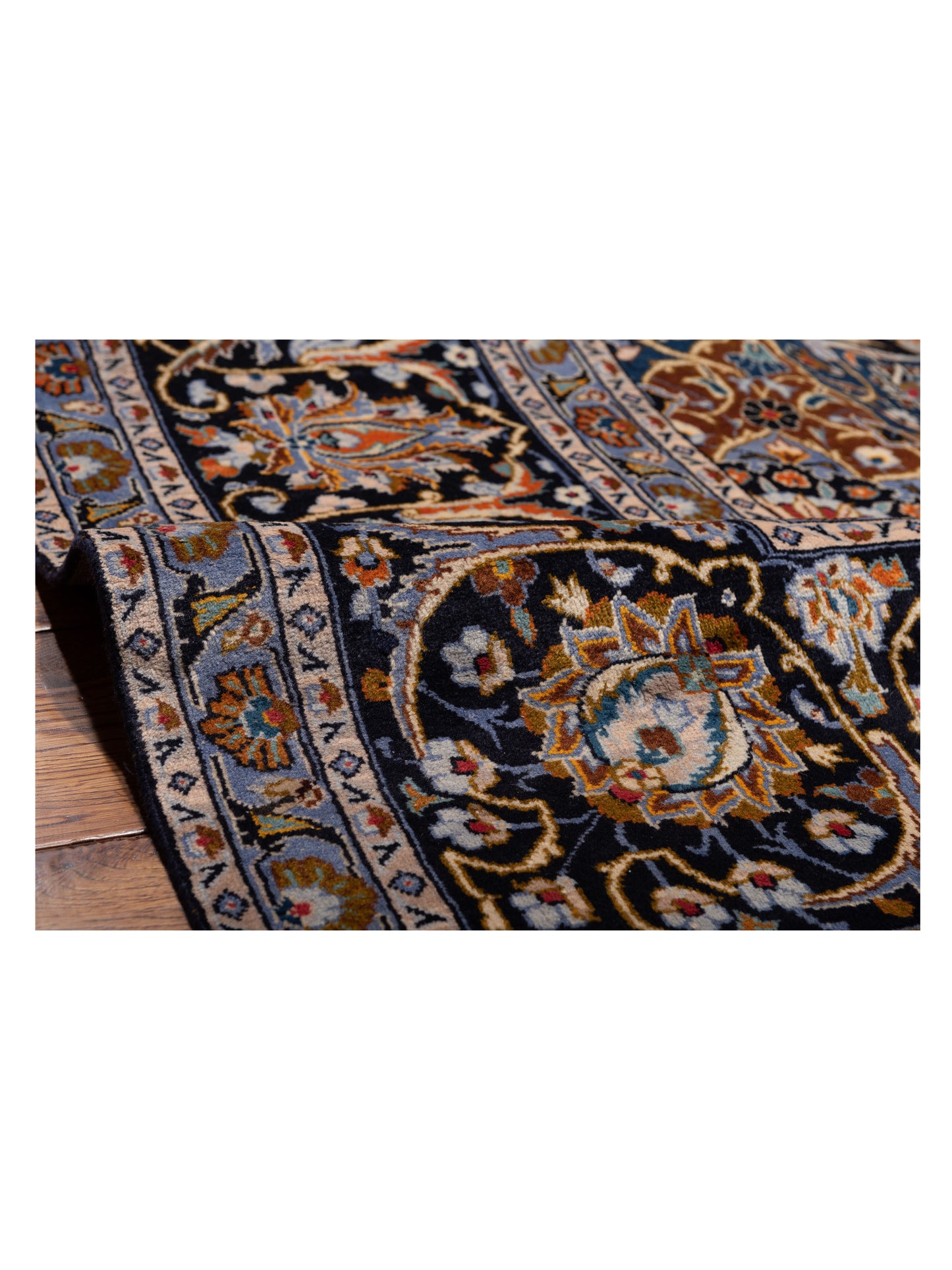 Persian 81259 Navy 10.2x16.5 Hand Knotted Rug