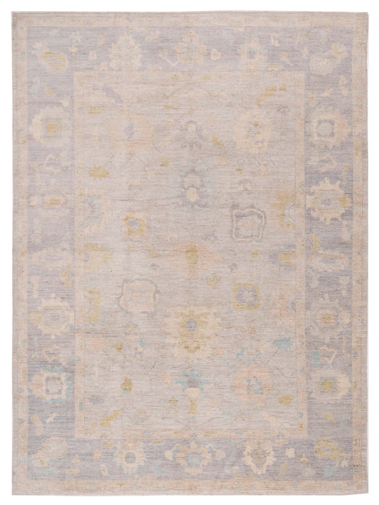 Pasha Anadol Oushak  Light Gray Gray Traditional