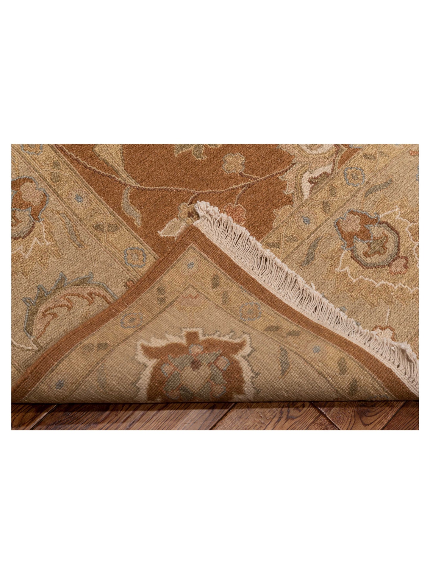 Soumak 96169 Brown Beige 8x9.11 Hand Woven Rug