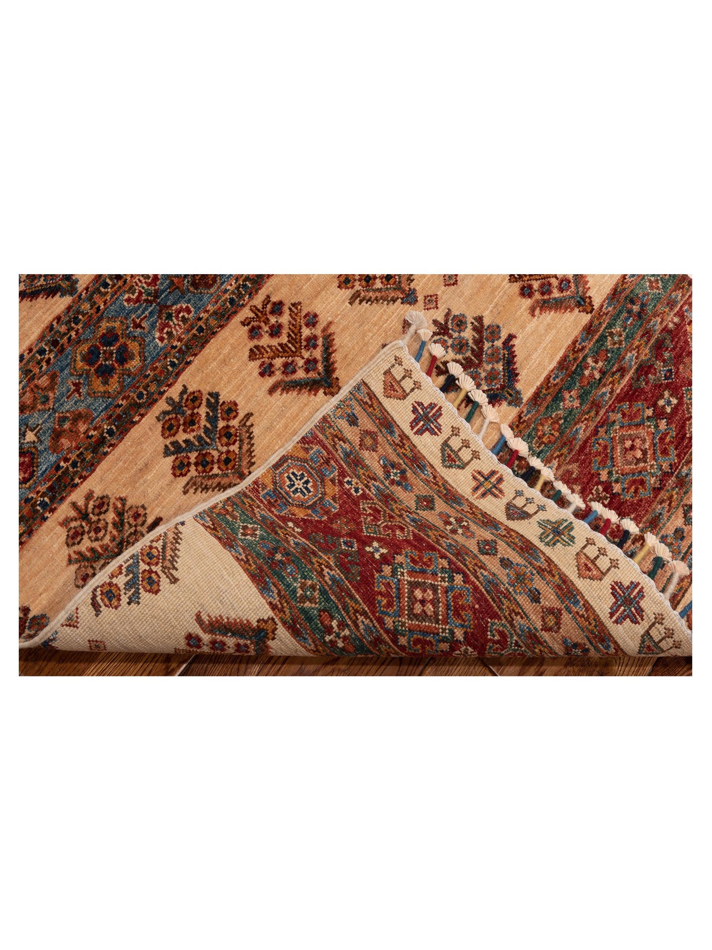 Khorjin 149024 Multi Multi 3x4.10 Hand Knotted Rug
