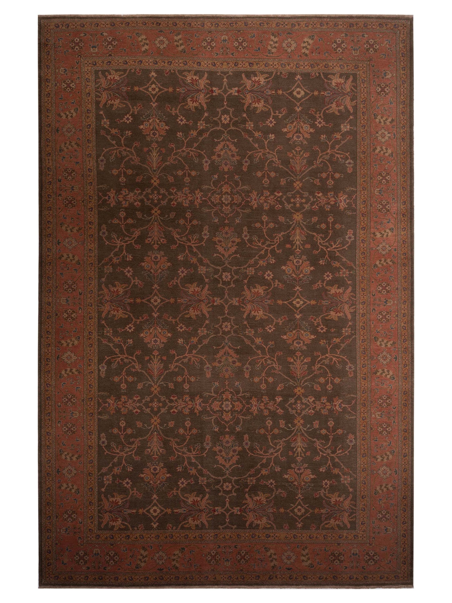 Pasha Turkish Elvan  Green Pink Traditional