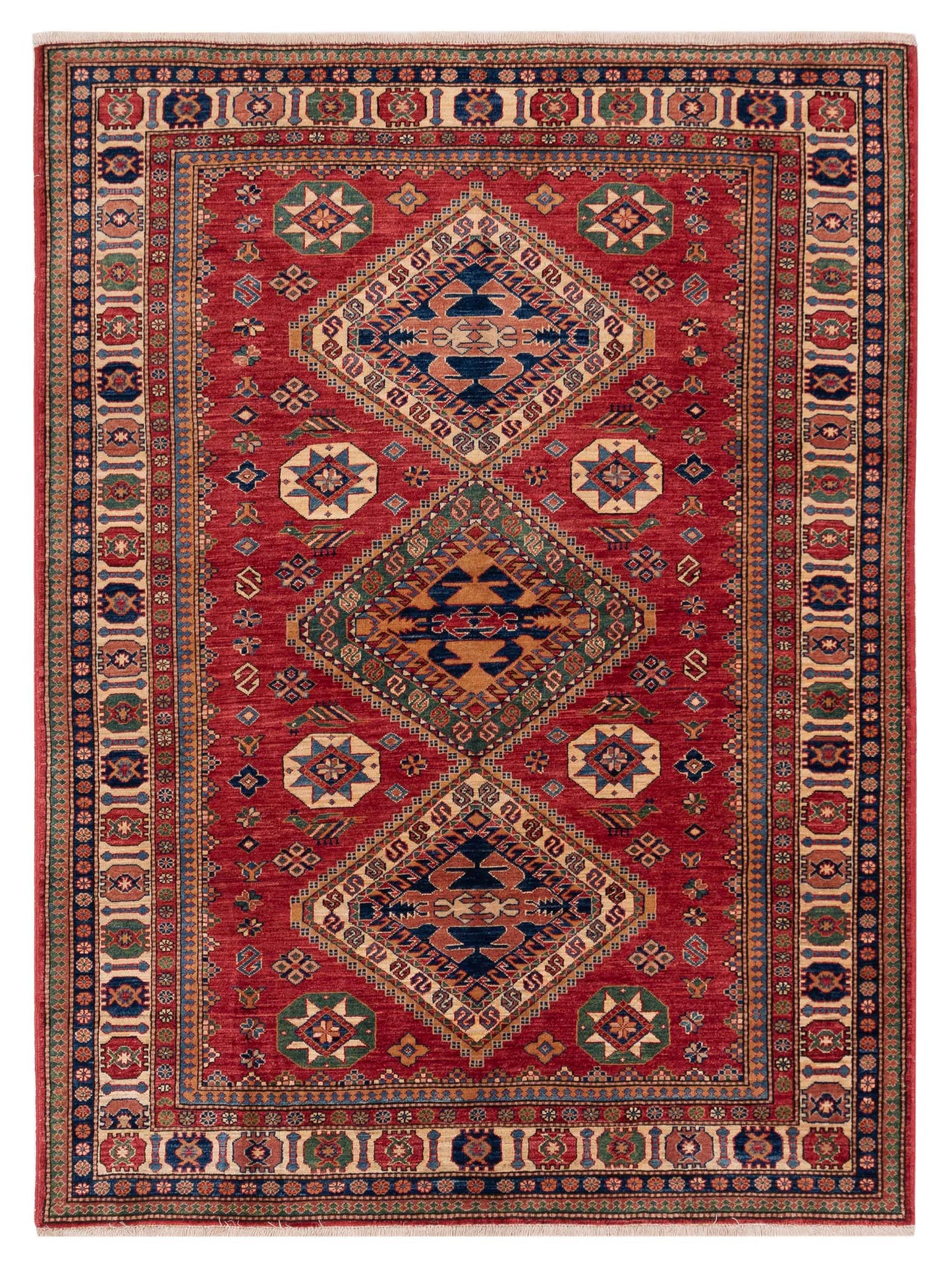 Nomad Super Kazak  Red Ivory Tribal