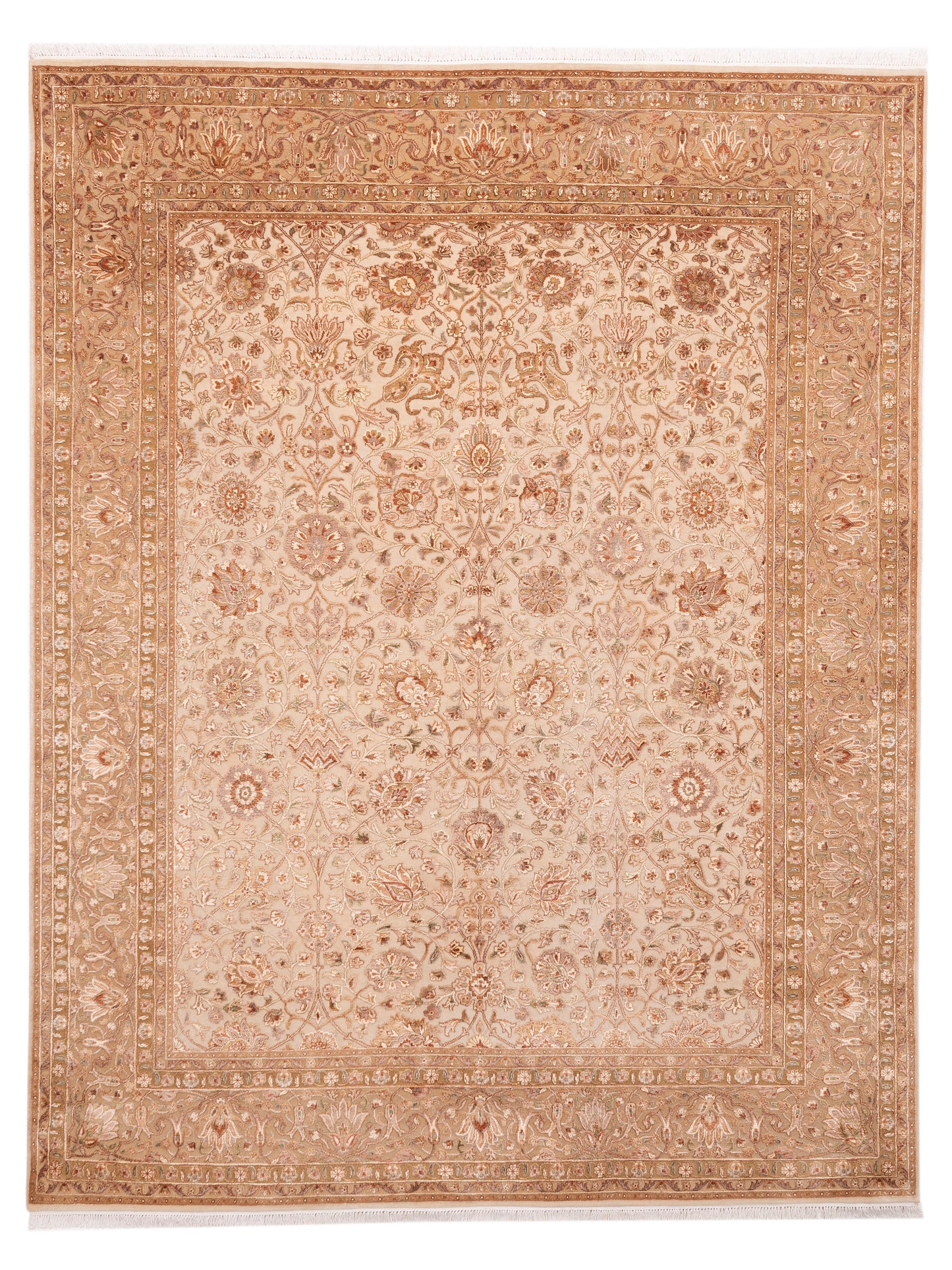 Rajpur Imperial Silk  Cream Gold Traditional