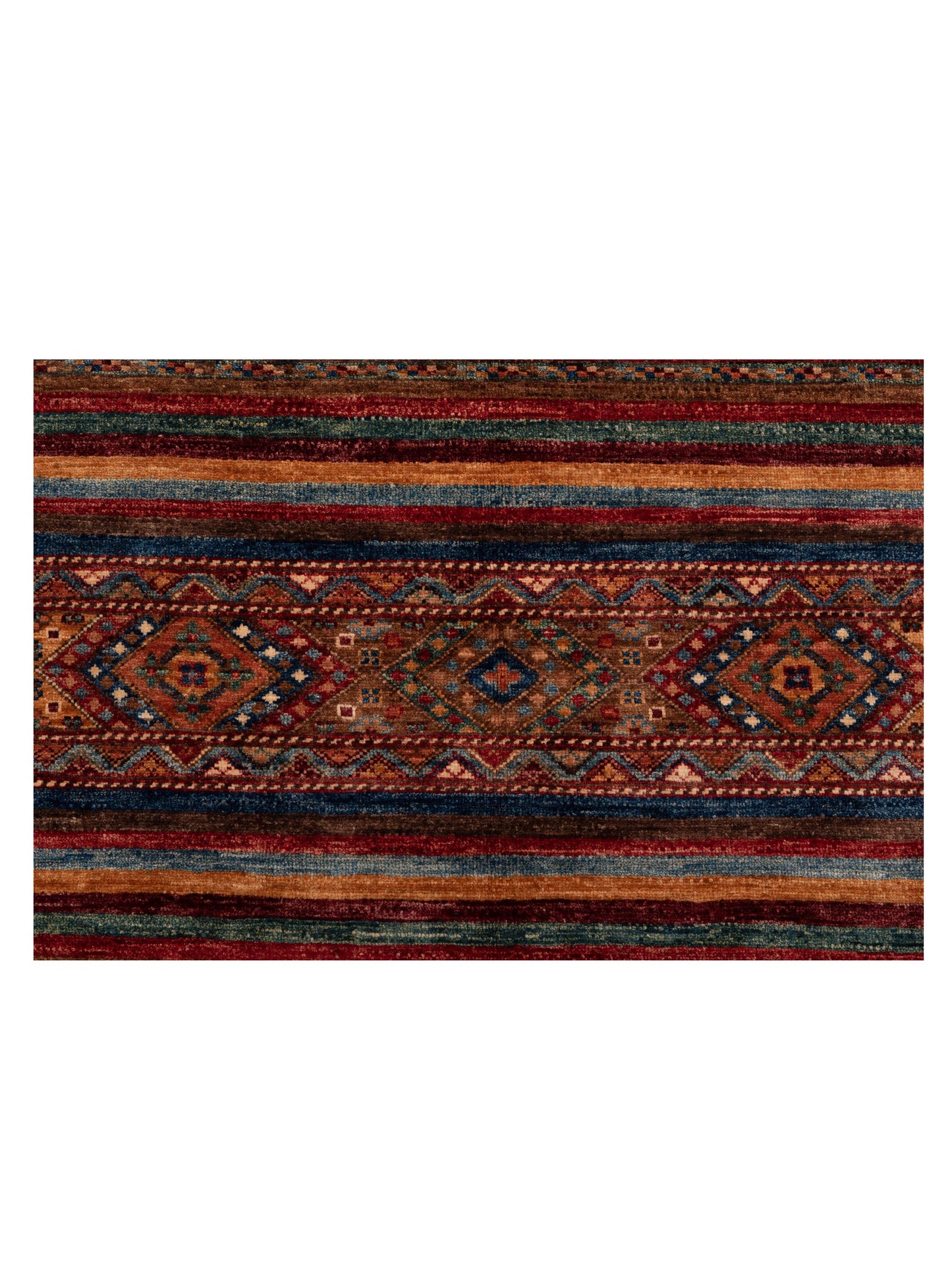 Khorjin 144902 Multi 4.2x5.9 Hand Knotted Rug